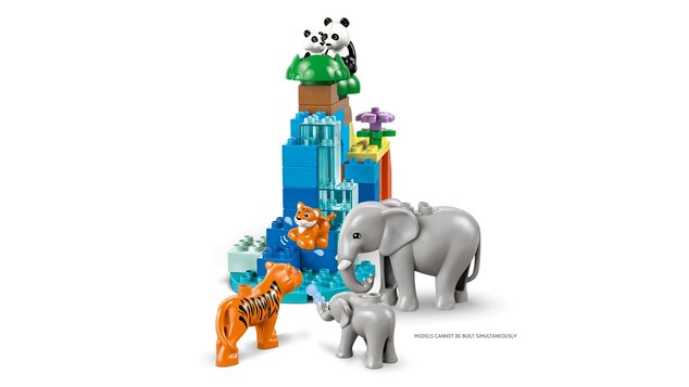 LEGO® DUPLO® 10446 Rodinky divokých zvierat 3 v 1