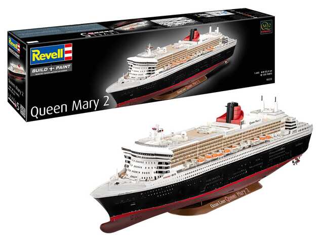 Maqueta de plástico barco 05223 - Queen Mary 2 (1:400)