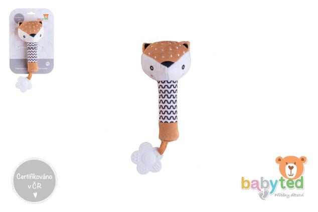 Srnka babyted Pískatko / hryzátko plyš 25cm
