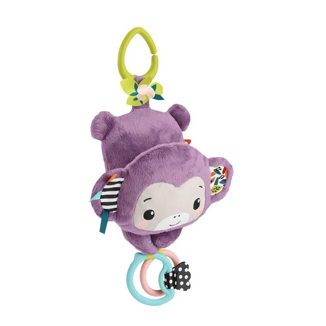 Fisher Price Scimmietta viola sospesa con suoni