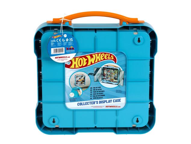Hot Wheels - Vetrina da collezione con illuminazione