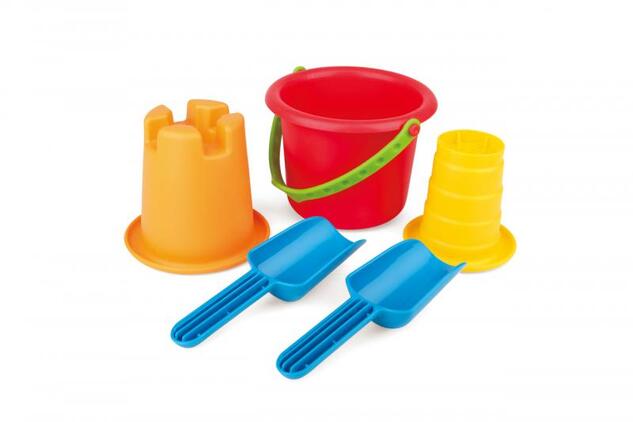 Hape Hračky na piesok - Vedierko 5v1
