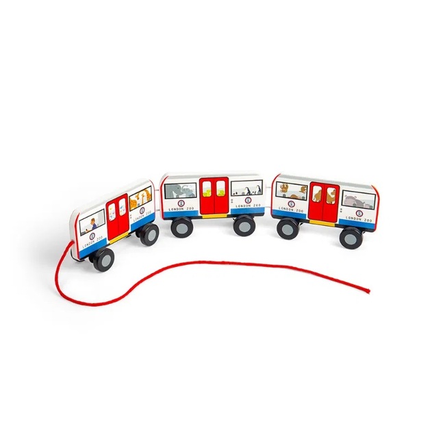 Bigjigs Toys Ťahacia hračka Londýnske metro