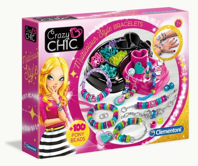 Clementoni Crazy CHIC - Kreativset - bunte Armbänder