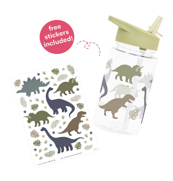 A Little Lovely Company - Trinkflasche - Dinosaurier