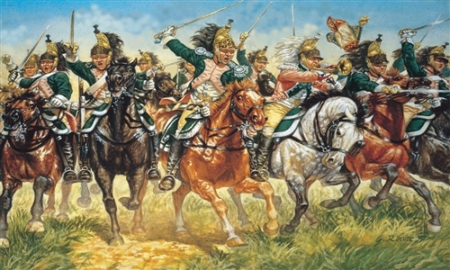 Model Kit figurky 6015 - FRENCH DRAGOONS (NAP. WARS) (1:72)