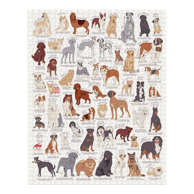 Ridley's Games Puzzle für Hundefreunde 1000 Teile