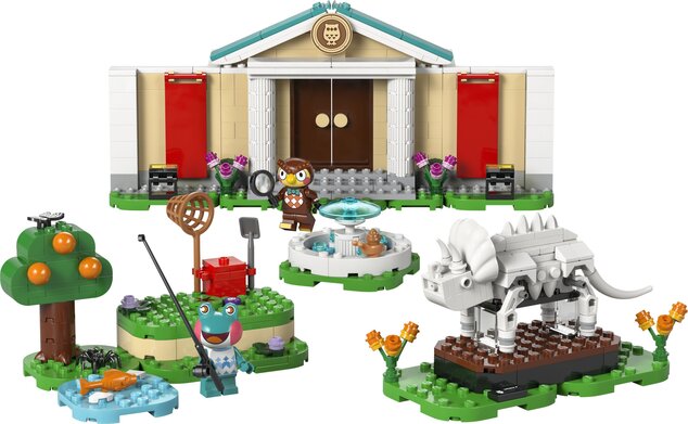 LEGO®Animal Crossing 77056 Blathers Museumsammlung