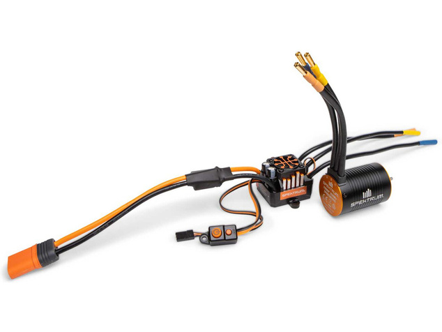 Spektrum motor striedavý Firma 6500ot/V, regulátor 100A Smart