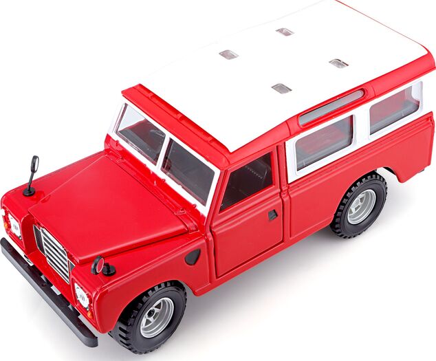 Bburago 1:24 Land Rover Rot