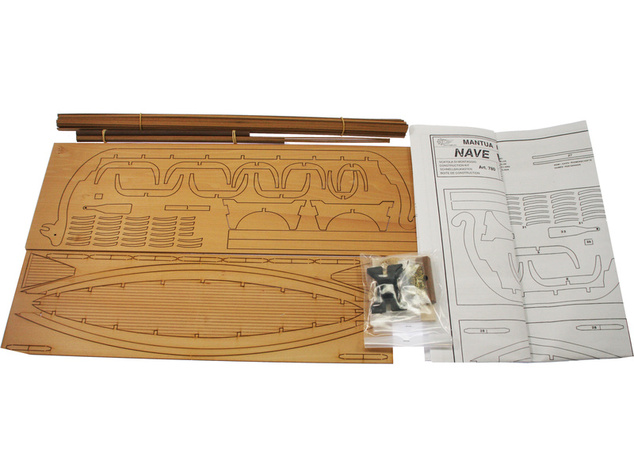 Mantua Model Vikingská loď 1:40 kit