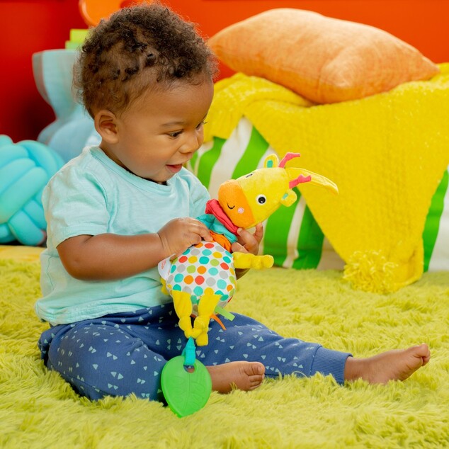 BRIGHT STARTS Pull, Play &amp; Boogie™ C-Ring Tune Toy Giraffe ab 0 Monaten