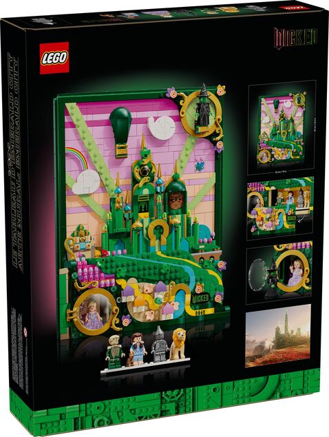 LEGO® Wicked 75685 Nástenné umenie: Emerald City