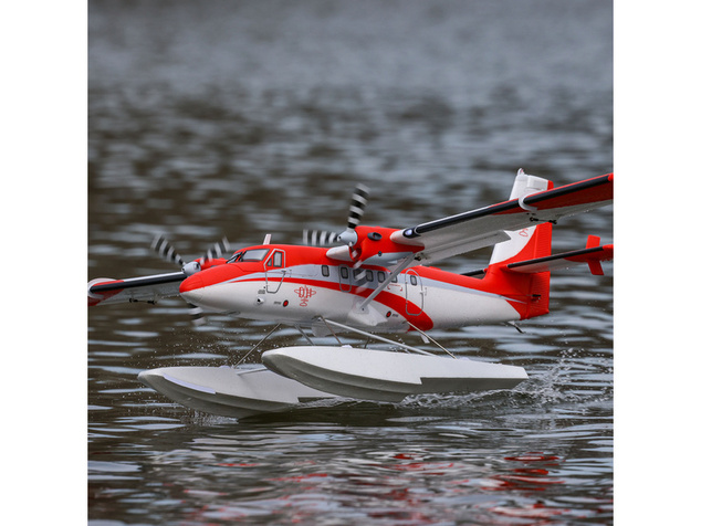 E-flite DHC-6 Twin Otter 1.4m PNP, plaváky