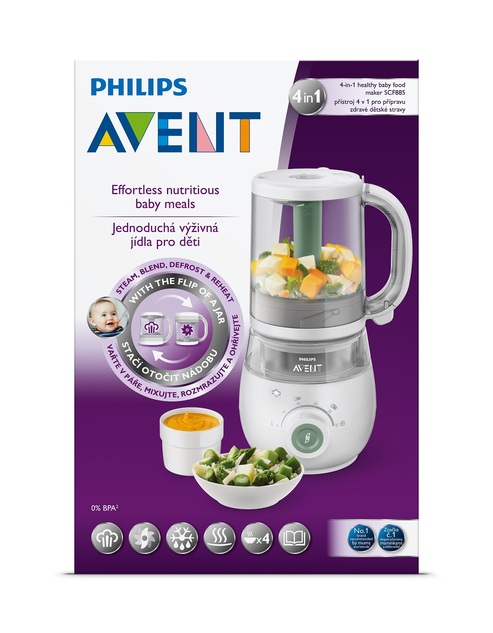 Philips AVENT Dampfmixer 4 in 1 SCF885