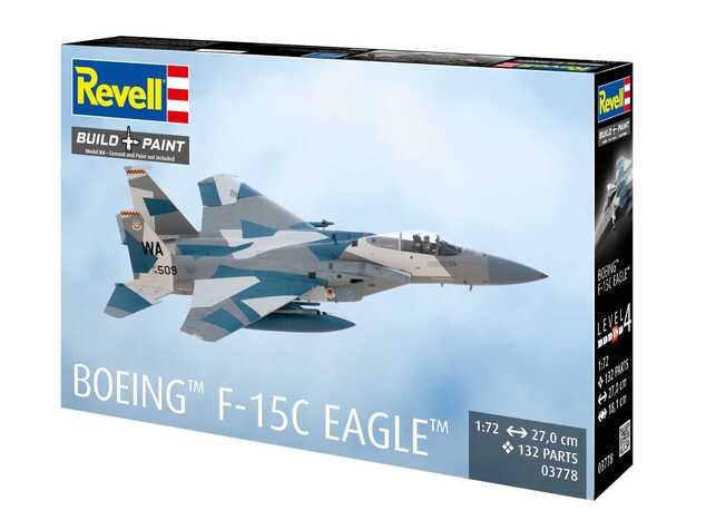 Plastic ModelKit repülőgép 03778 - Boeing F-15C Eagle (1:72)