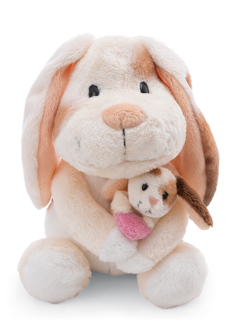 NICI peluche Coniglietto 20 cm con cucciolo 6 cm - Little &amp; Me