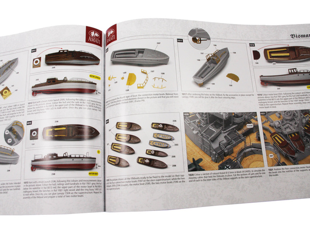 AMATI Bismarck 1939 1:200 kit