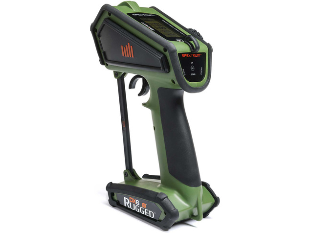 Spektrum DX6 Rugged DSMR zelený