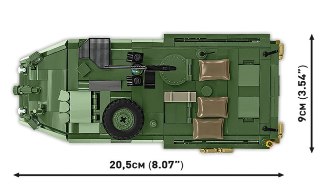 Cobi 2635 Fegyveres Erők STRYKER M1126 ICV, 1:35, 661 k