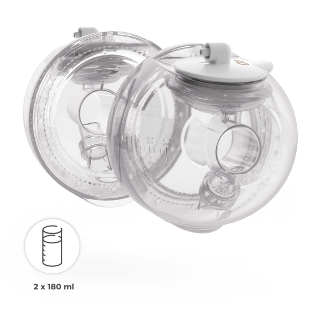 KINDERKRAFT Extractor de leche materna Double Hands-free Gentle Flow Gold