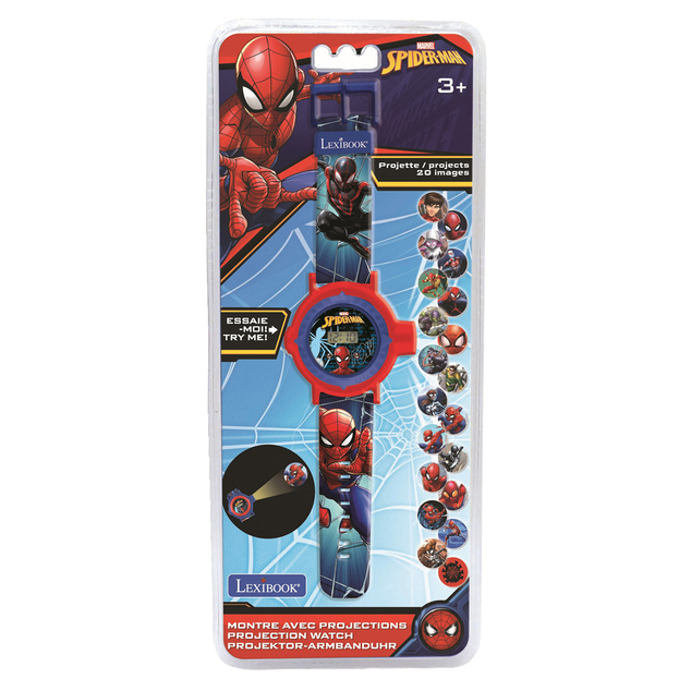 Lexibook Digitale Projektionsuhr Spider-Man