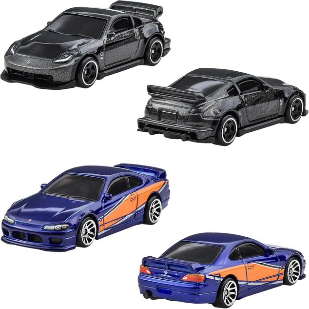 Mattel Hot Wheels 25JCT92 Fast &amp; Furious Hitri in drzni Avtomobilčki 10-paket