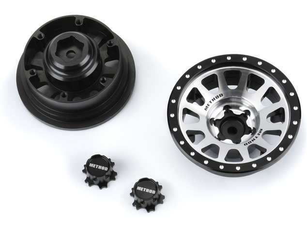 Pro-Line disk 2.9" 1:6 Method 305 +2 Offset strieborný (2): SCX6