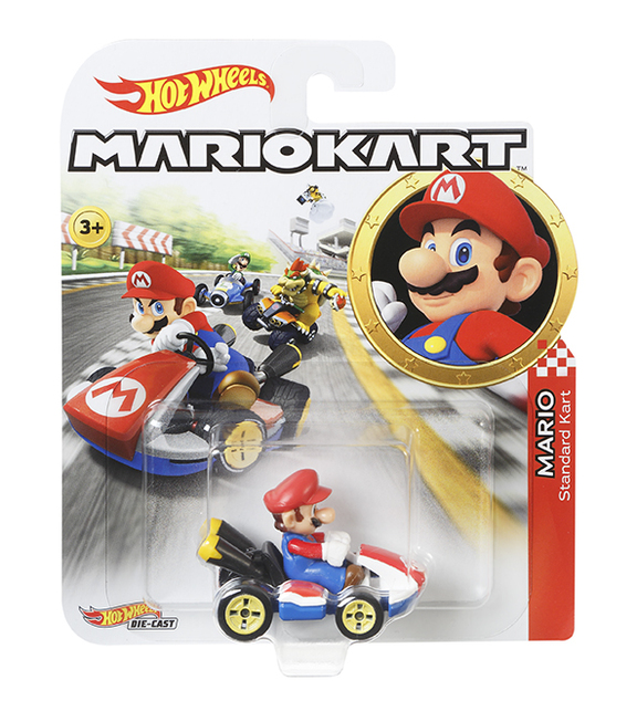 Hot Wheels Mario kart angličák asst GBG25