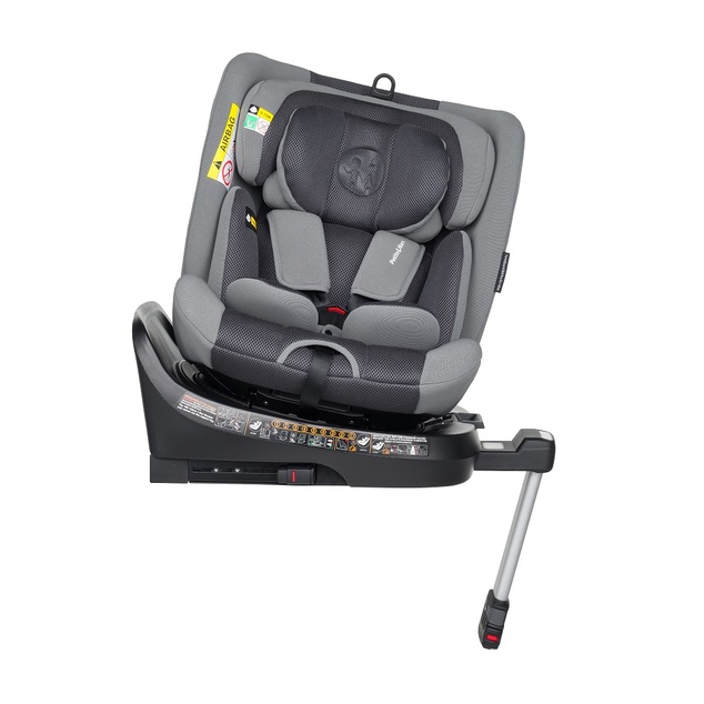 PETITE&amp;MARS Autosedačka Twistguard Pro i-Size Grey Air 40-150 cm(0-36 kg)
