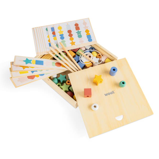 Woet Triediaca hra s drevenými korálkami