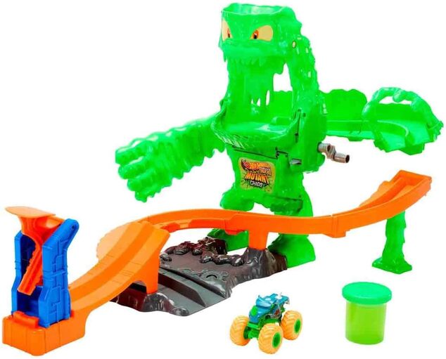 Mattel Hot Wheels Monster Trucks Mutant Chaos Slime petlja