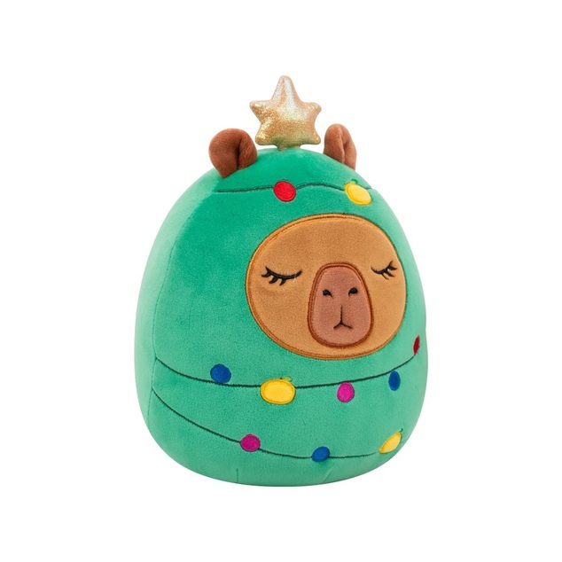 Squishmallows Ťava vianočný stromček Lijjian, 13 cm