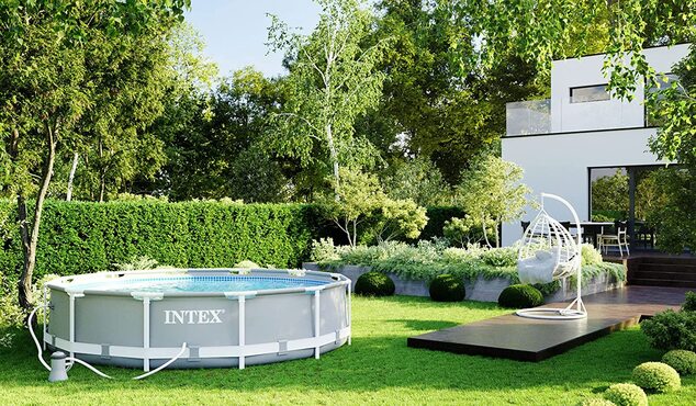 Záhradný bazén INTEX 26702 Prism Frame 305 x 76 cm s kartušovou filtráciou