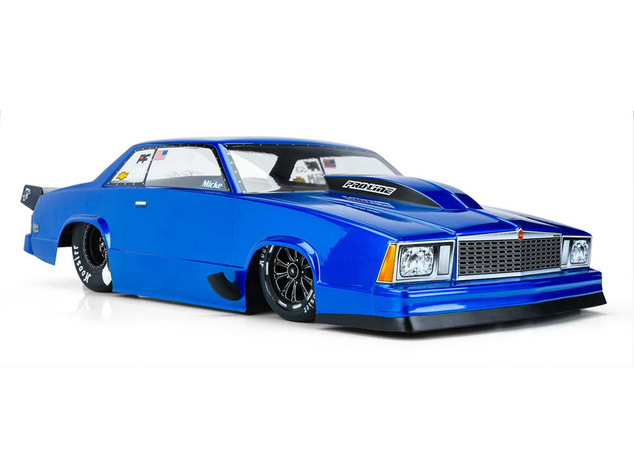 Pro-Line karoséria 1:10 Chevrolet Malibu 1978 číra (Drag Car)