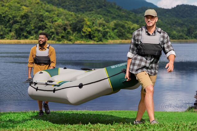 Bestway 65160 Felfújható csónak Hydro-Force™ Ranger Elite™ X3, 295 x 130 x 46 cm
