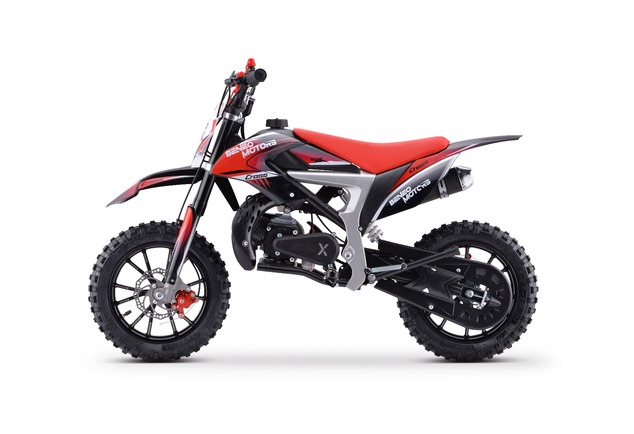 Moto de gasolina para niños Beneo Motors CROSS SX roja - 50cm3