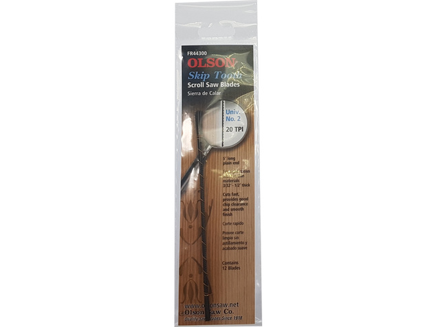 Olson list do lupienkovej pílky 0.74x0.30x127mm vlčí zub 20TPI (12ks)
