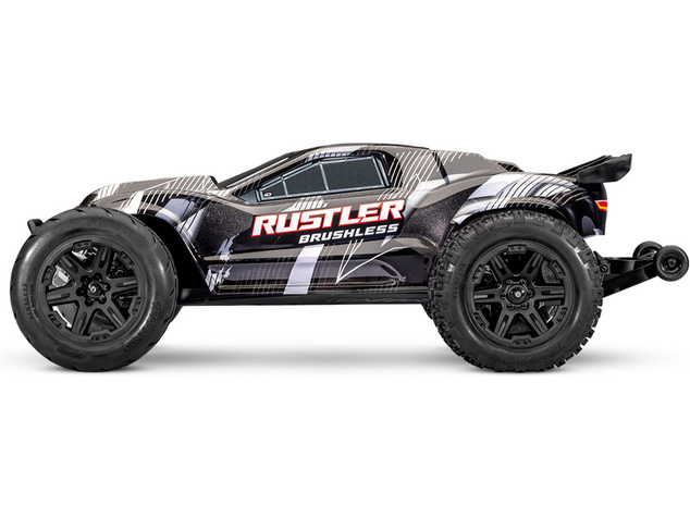 Traxxas Rustler 1:10 VX3 RTR čierny