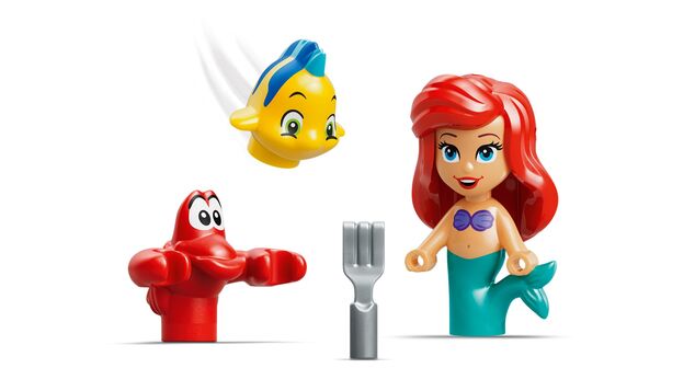 LEGO® Disney™ 43285 Ariel a jej kúzelný miniatúrny palác