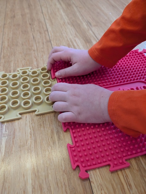 Ortopedici - tappetini sensoriali 15 pz