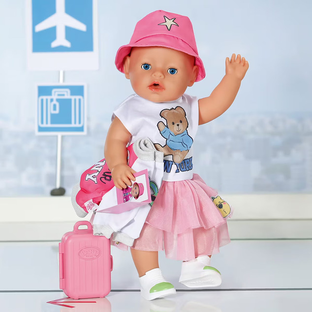 BABY Born Vêtements de voyage, 43 cm