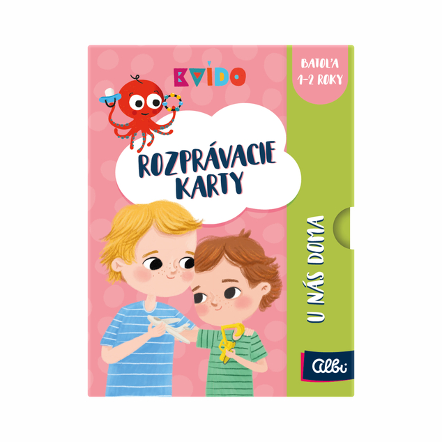 Albi Rozprávacie karty: U nás doma - Kvído