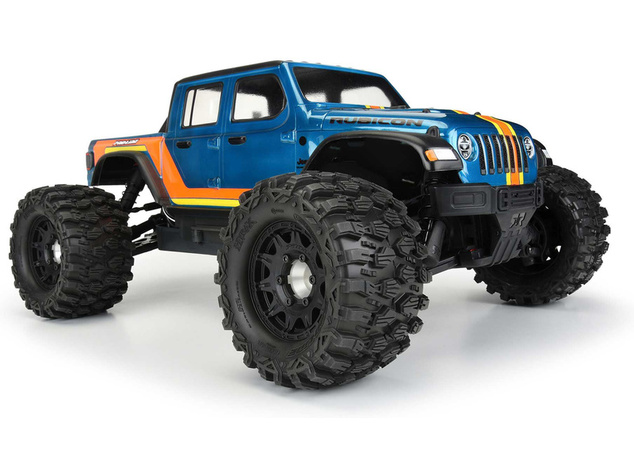 Pro-Line koleso 2.8", pneu Hyrax, disk Raid H12 čierny (2)