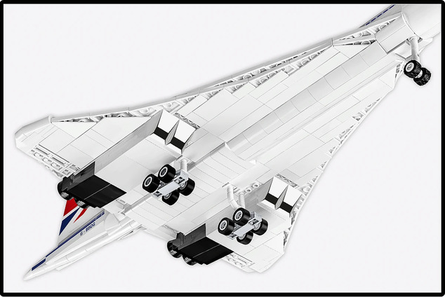 Cobi Concorde del Museo de Brooklands, 1:100, 518 k