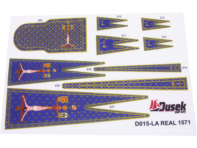 Dušok La Real Galeere 1571 1:72 kit