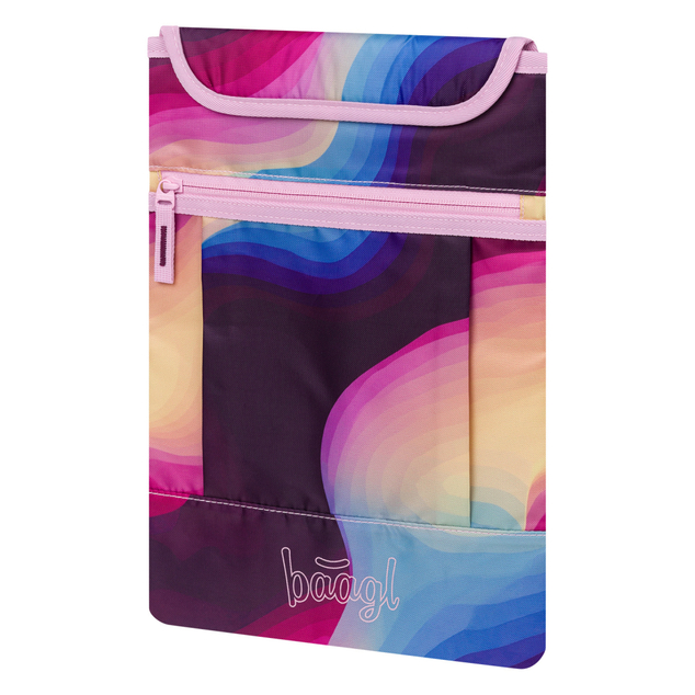 BAAGL SET 5 Cubic Lyra: Rucksack, Federmäppchen, Beutel, Bauchtasche, Notebookhülle GRS
