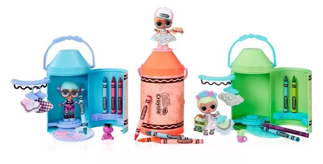 L.O.L. Surprise! Loves CRAYOLA Štúdio s bábikou, PDQ