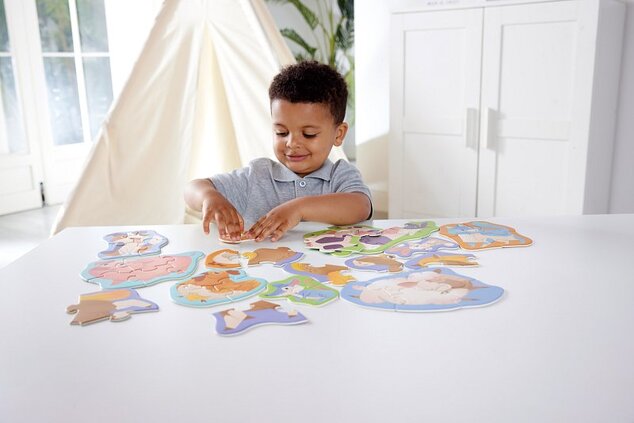 Hape Puzzle - Priatelia farmy