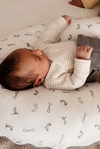 Cuscino gravidanza e allattamento Multirelax 3 in 1 Polycotton, Bunny